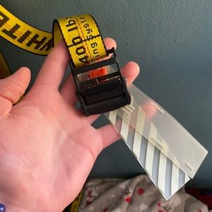 Authentic Off white belt